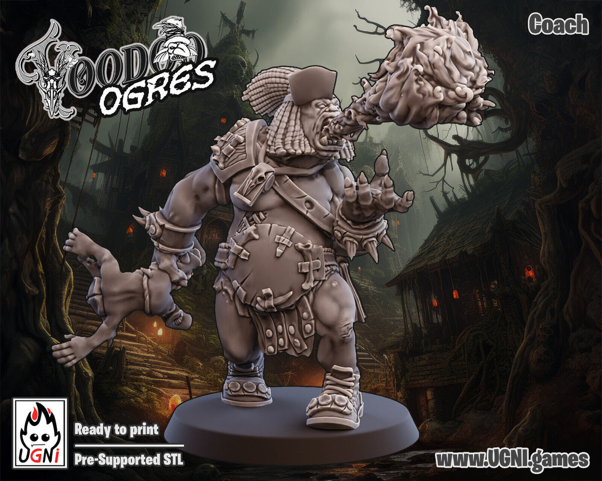Ogre/Snots Apothecary, Coach & Cheerleader - Support Staff Fantasy Football UGNI