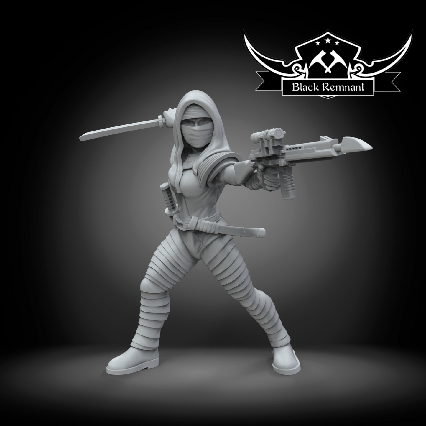 The crimson assassin (Deathstick) Star Wars Legion / Shatterpoint Black Remnant