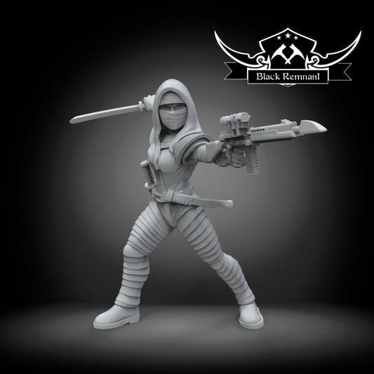 The crimson assassin (Deathstick) Star Wars Legion / Shatterpoint Black Remnant