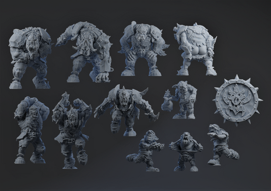 Orc / Black Orc 'The Pig Irons' Fantasy Football Team -