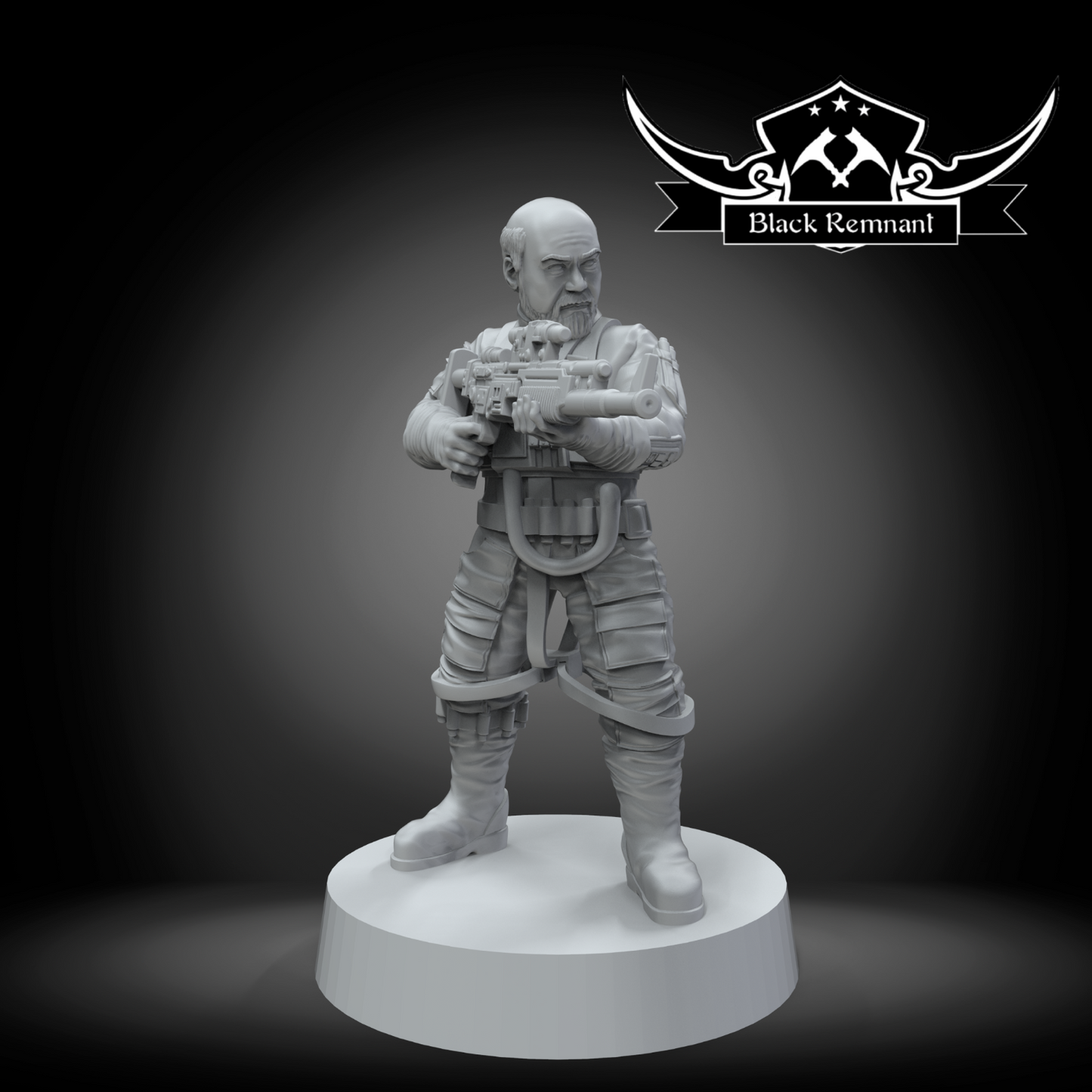 Pilot Carson Star Wars Legion / Shatterpoint Black Remnant