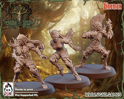 Woodelf Fantasy Football Team -  Tree Dryads