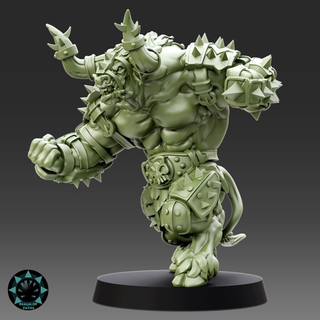 Minotaur Fantasy Football Star Player / Big Guy  - Realm Of Paths