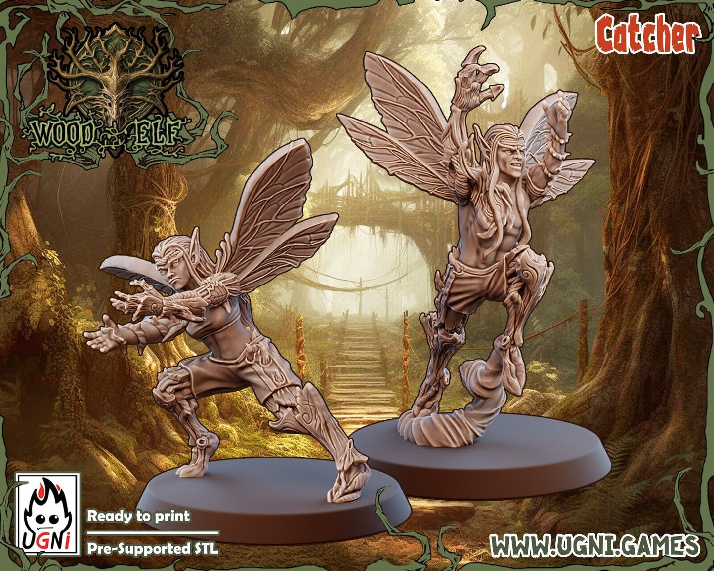 Woodelf Fantasy Football Team - Ugni Tree Dryads