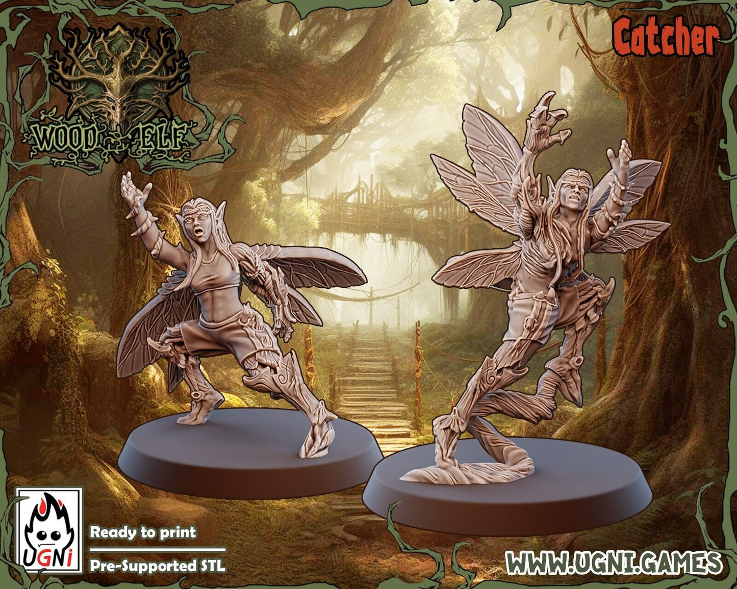 Woodelf Fantasy Football Team - Ugni Tree Dryads