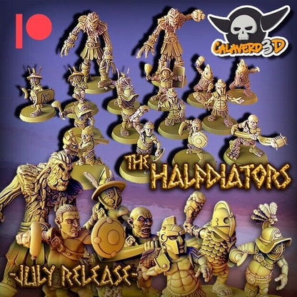 Halfling Halfdiators Fantasy Football Team  - Calaverd3D *July 23*