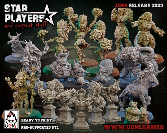 Amazon Fantasy Football staff / Apothecary / Cheerleaders / Alt blocker UGNI