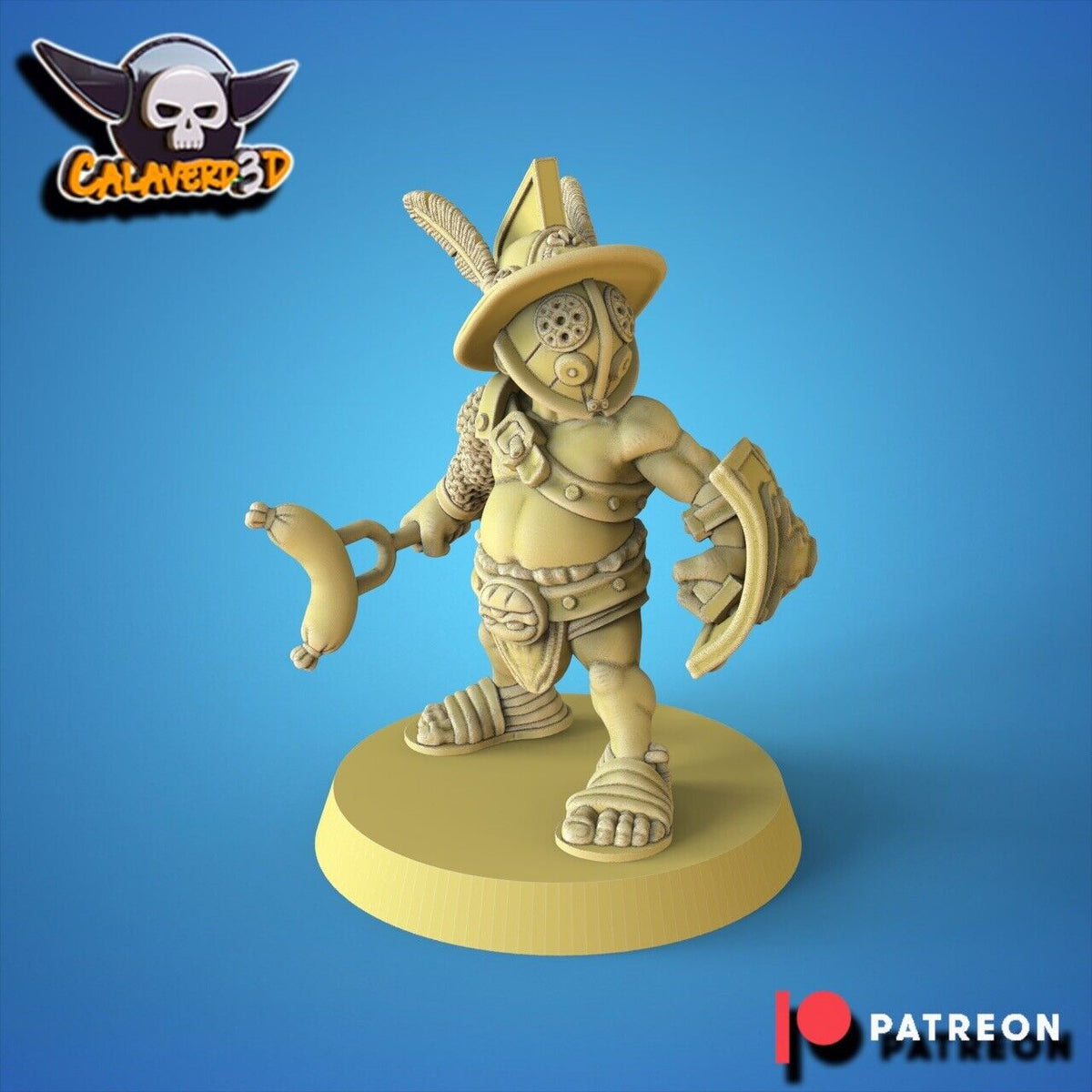 Halfling Halfdiators Fantasy Football Team  Calaverd