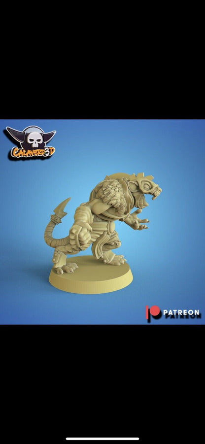 Classic Rats Guardians of the Sewer Fantasy Football Team - Calaverd3D March 23