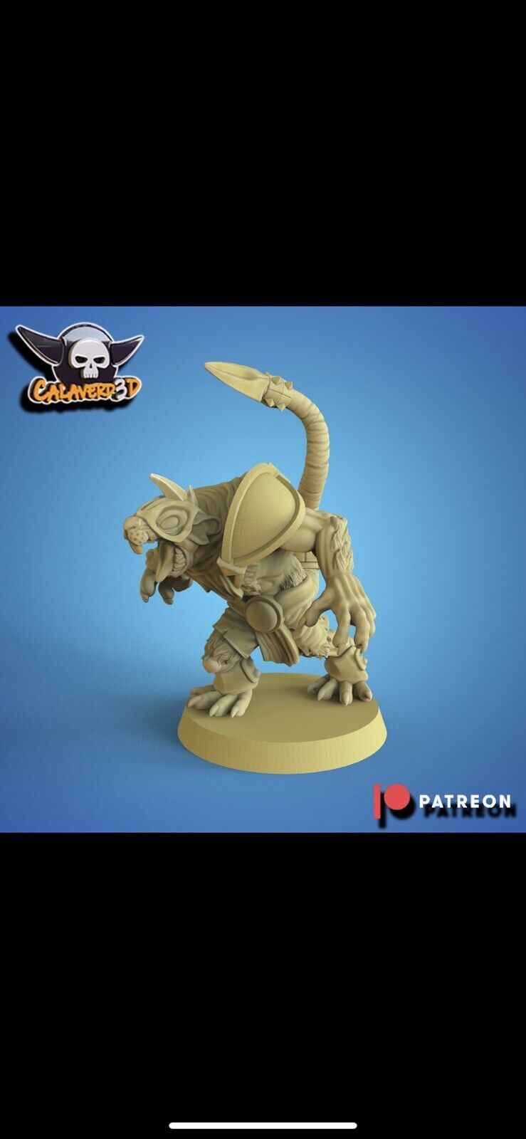 Classic Rats Guardians of the Sewer Fantasy Football Team - Calaverd