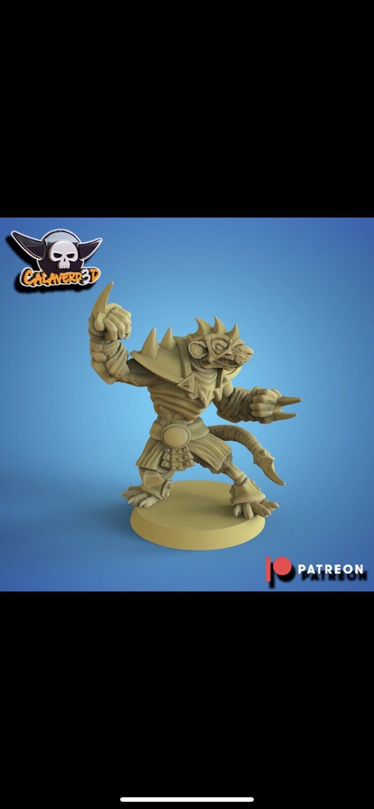 Classic Rats Guardians of the Sewer Fantasy Football Team - Calaverd