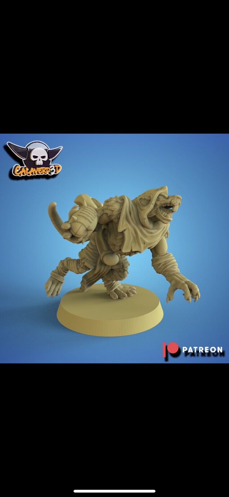 Classic Rats Guardians of the Sewer Fantasy Football Team - Calaverd