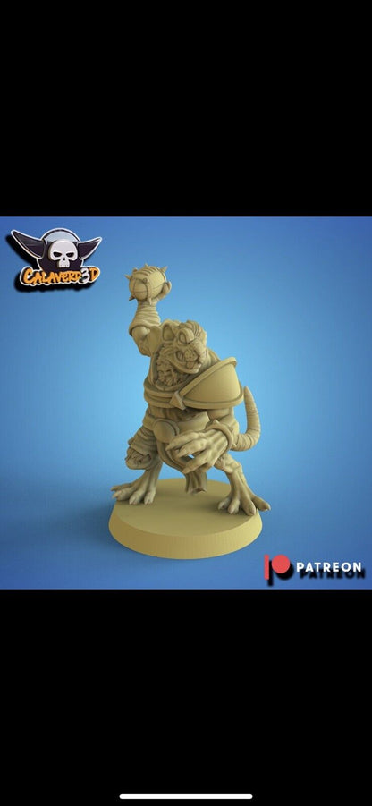 Classic Rats Guardians of the Sewer Fantasy Football Team - Calaverd3D March 23