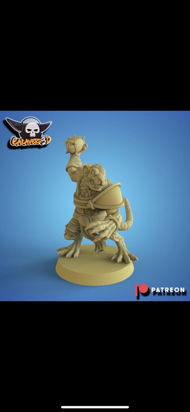 Classic Rats Guardians of the Sewer Fantasy Football Team - Calaverd