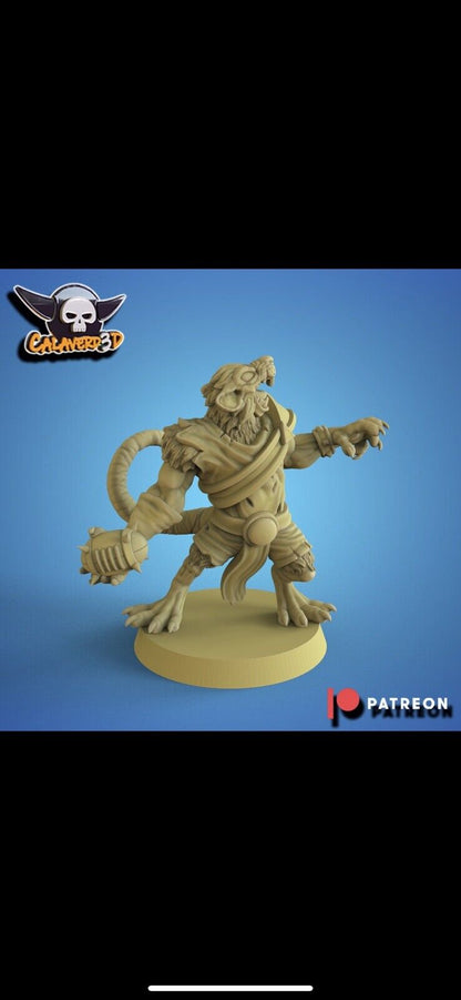 Classic Rats Guardians of the Sewer Fantasy Football Team - Calaverd3D March 23