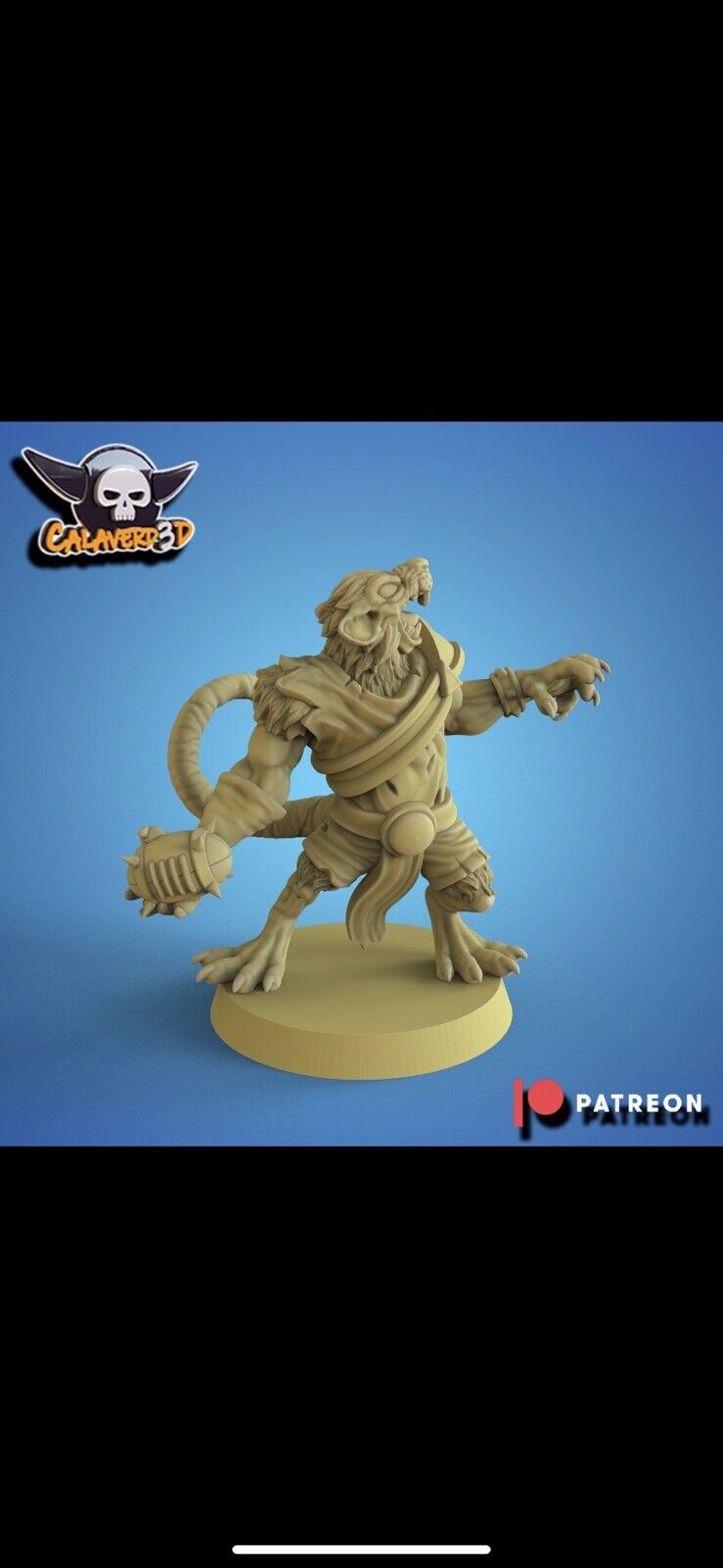 Classic Rats Guardians of the Sewer Fantasy Football Team - Calaverd
