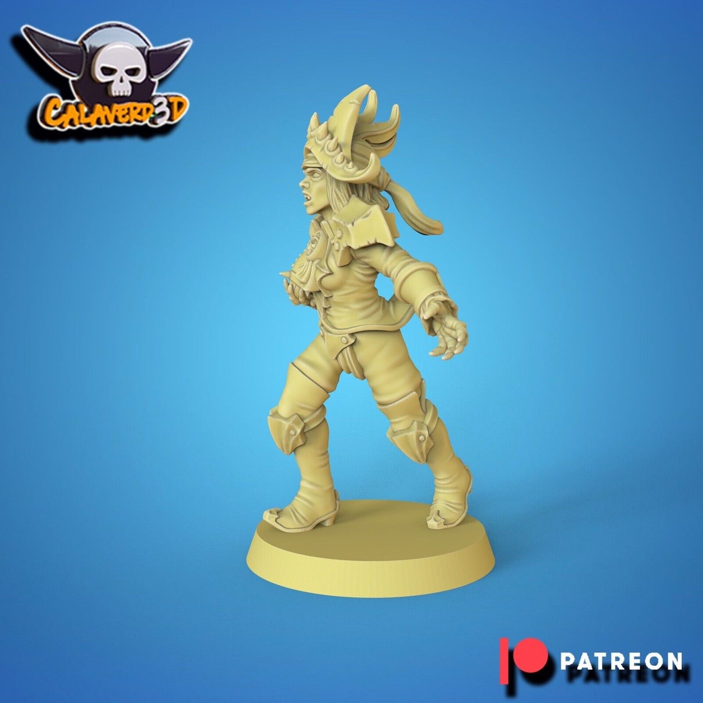 Vampire Captain Fantasy Football star player - Calaverd