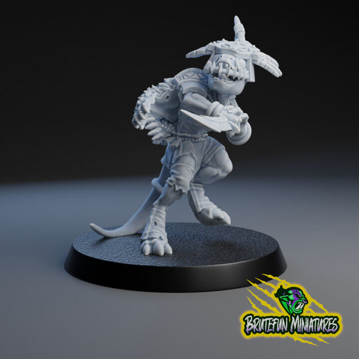 Lizardmen Skinks x2 Star players Fantasy Football - Brutefun