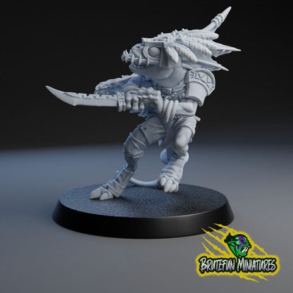 Lizardmen Skinks x2 Star players Fantasy Football - Brutefun