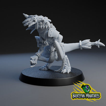 Lizardmen Skinks x2 Star players Fantasy Football - Brutefun