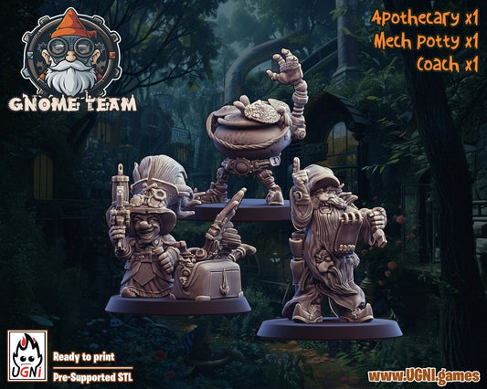 Gnome Coach, Apothecary & Wildlife Fans - Fantasy Football team Ugni