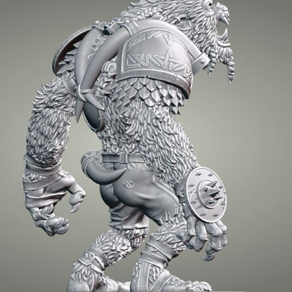 Norse Yeti Big guy / Star player Fantasy Football - Brutefun