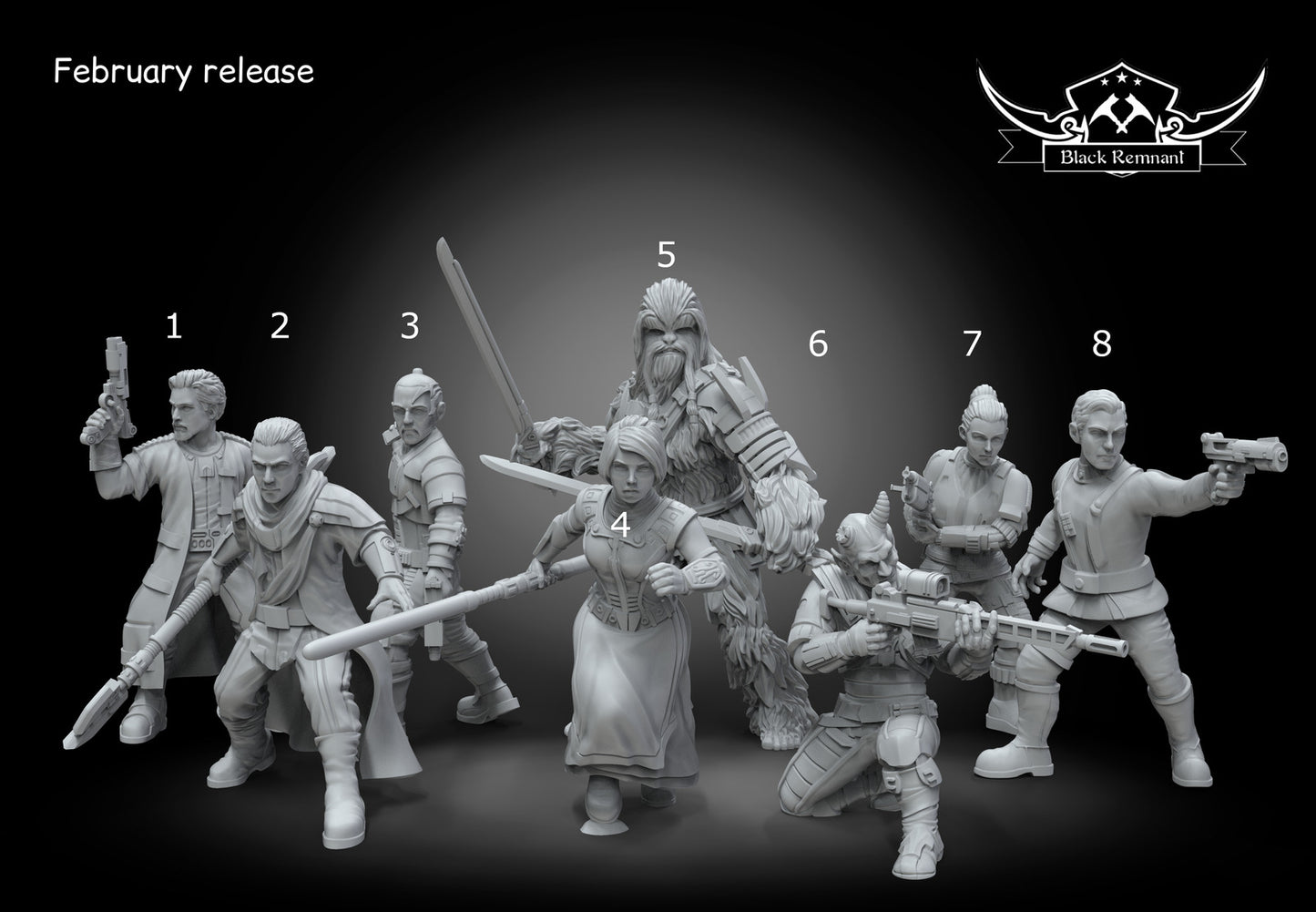 Feb 24 release Star Wars RPG / Legion / Shatterpoint Black Remnant