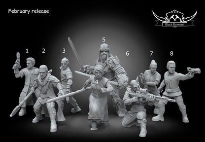 Feb 24 release Star Wars RPG / Legion / Shatterpoint Black Remnant