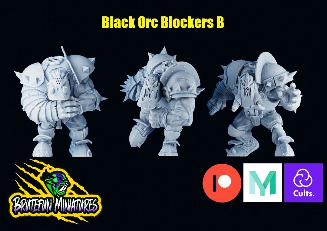 Black Orc Fantasy Football Complete Team - Brutefun