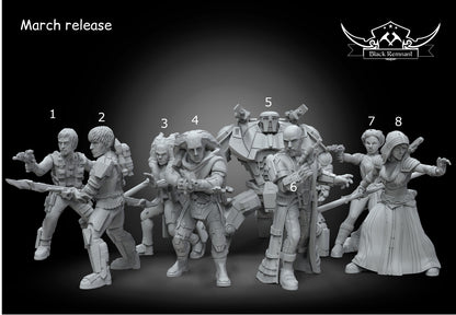 March 24 release Star Wars RPG / Legion / Shatterpoint Black Remnant