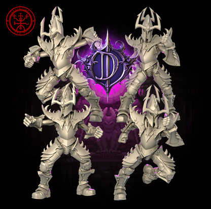 Dark Elves / Elf 'The Dark Daggers' Fantasy Football Team Torchlight TLM