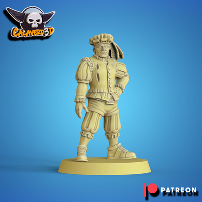 Imperial Nobility Calcio Storico Fantasy Football Team  - Calaverd3D *June 23*