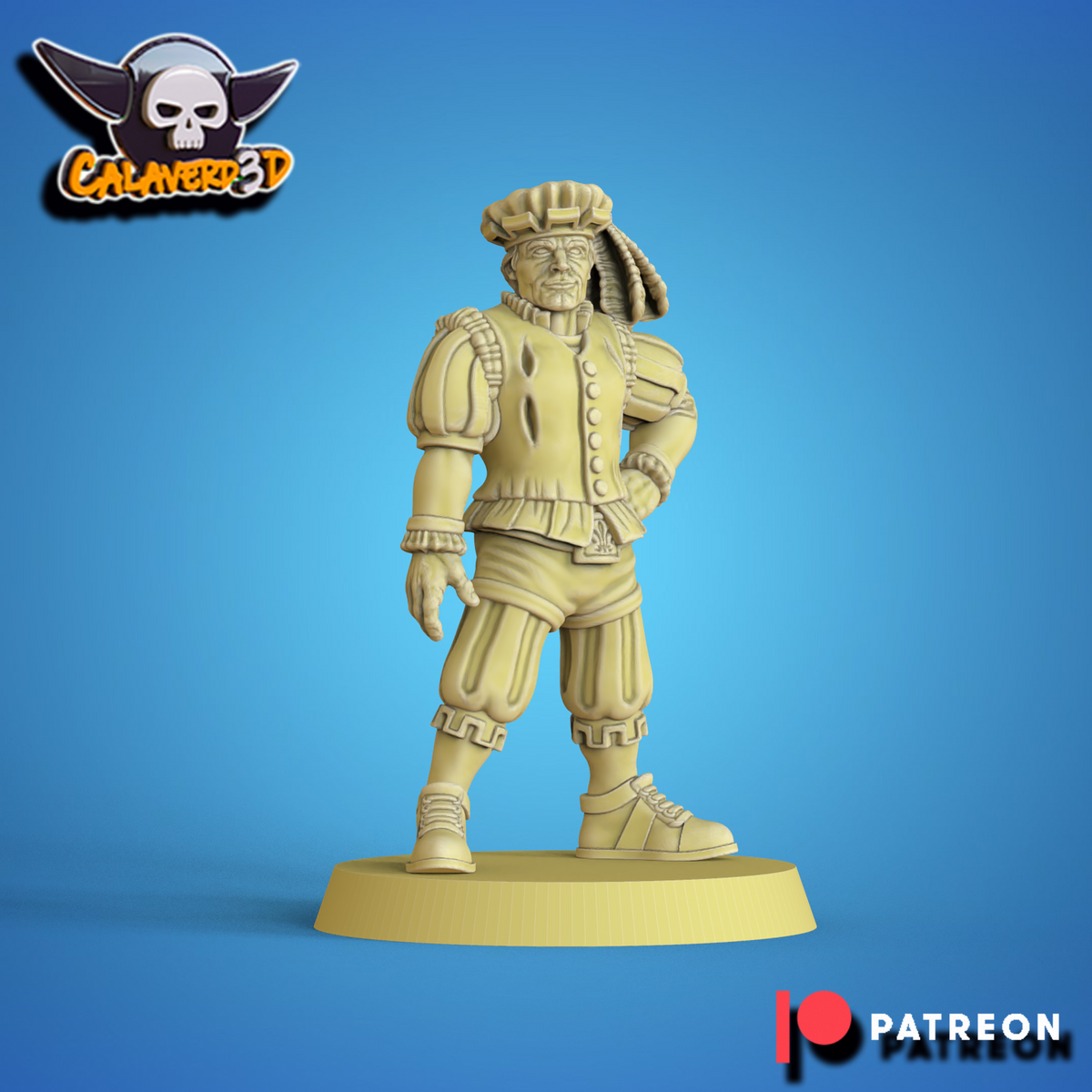 Imperial Nobility Calcio Storico Fantasy Football Team  - Calaverd