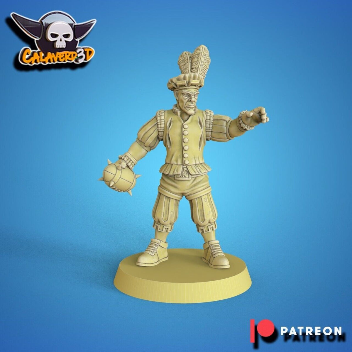 Imperial Nobility Calcio Storico Fantasy Football Team  - Calaverd