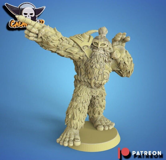 Norse Snowpelt Yeti star player Fantasy Football star player - Calaverd3D