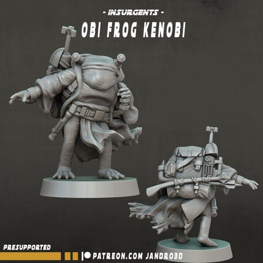 Obi Frog Kenobi- Star Wars Legion / Shatterpoint compatible