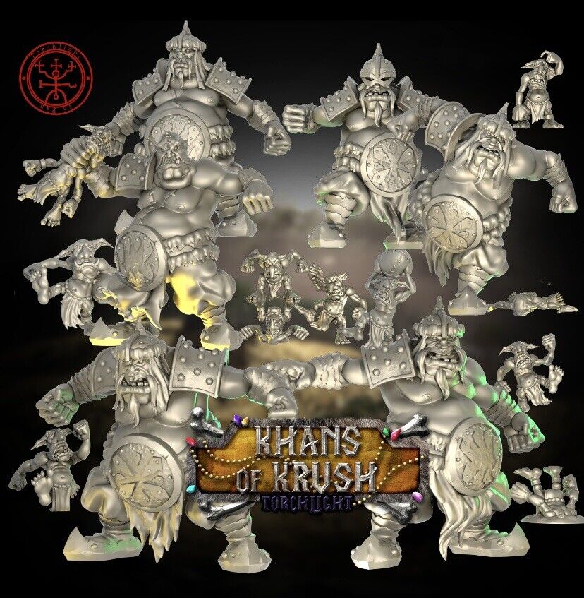 Ogre team - Khans of Krush Fantasy Football Team TLM Torchlight