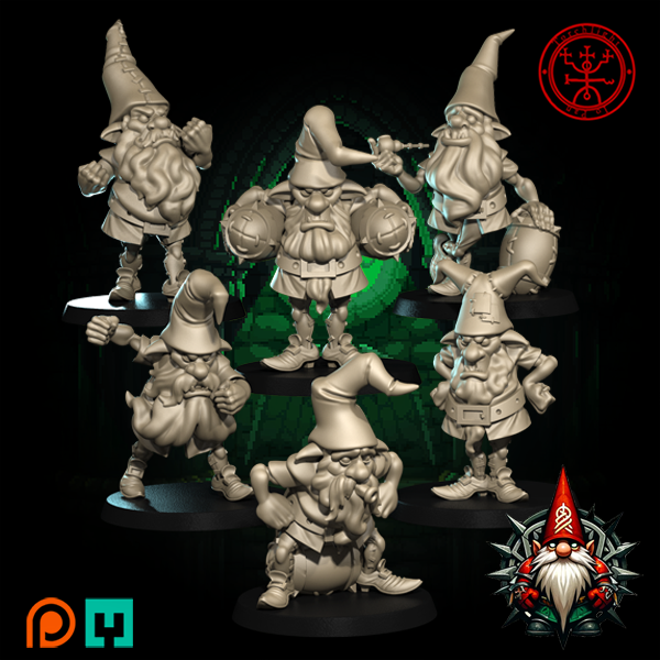 Gnome Fantasy Football Team Torchlight TLM - The Gnome Wrecklers