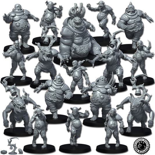 Nurgle proxy Fantasy Football Team - RN EStudios Mythbowl