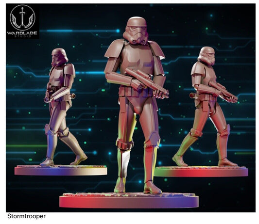 Stormtrooper 1 proxy - Star Wars Legion Shatterpoint compatible Warblade apr24