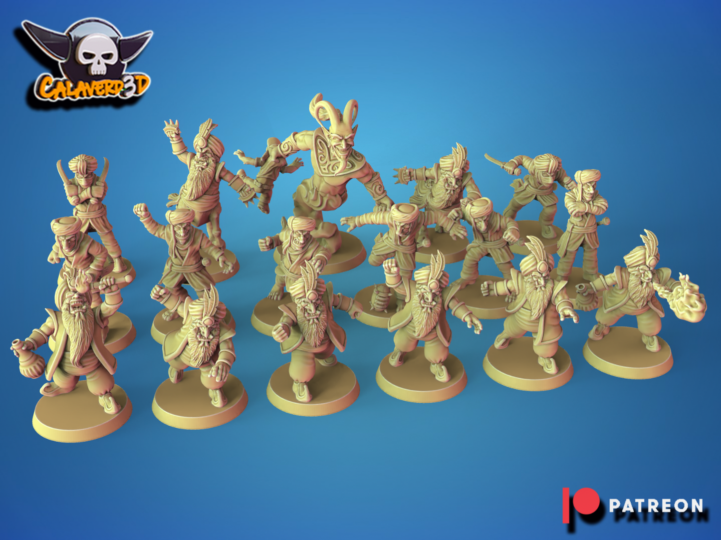 Chaos Dwarves 'Sultans of Chaos' Fantasy Football Team  -  Calaverd