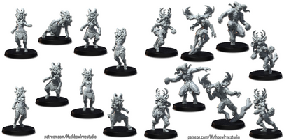 Wood Elves Verdant Vengeance Football Team RN EStudios Mythbowl