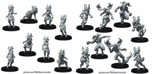 Wood Elves Verdant Vengeance Football Team RN EStudios Mythbowl