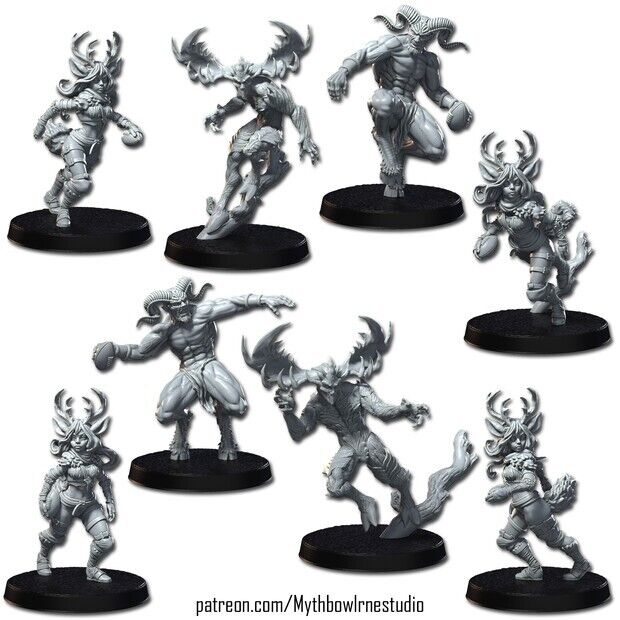 Wood Elves Verdant Vengeance Football Team RN EStudios Mythbowl