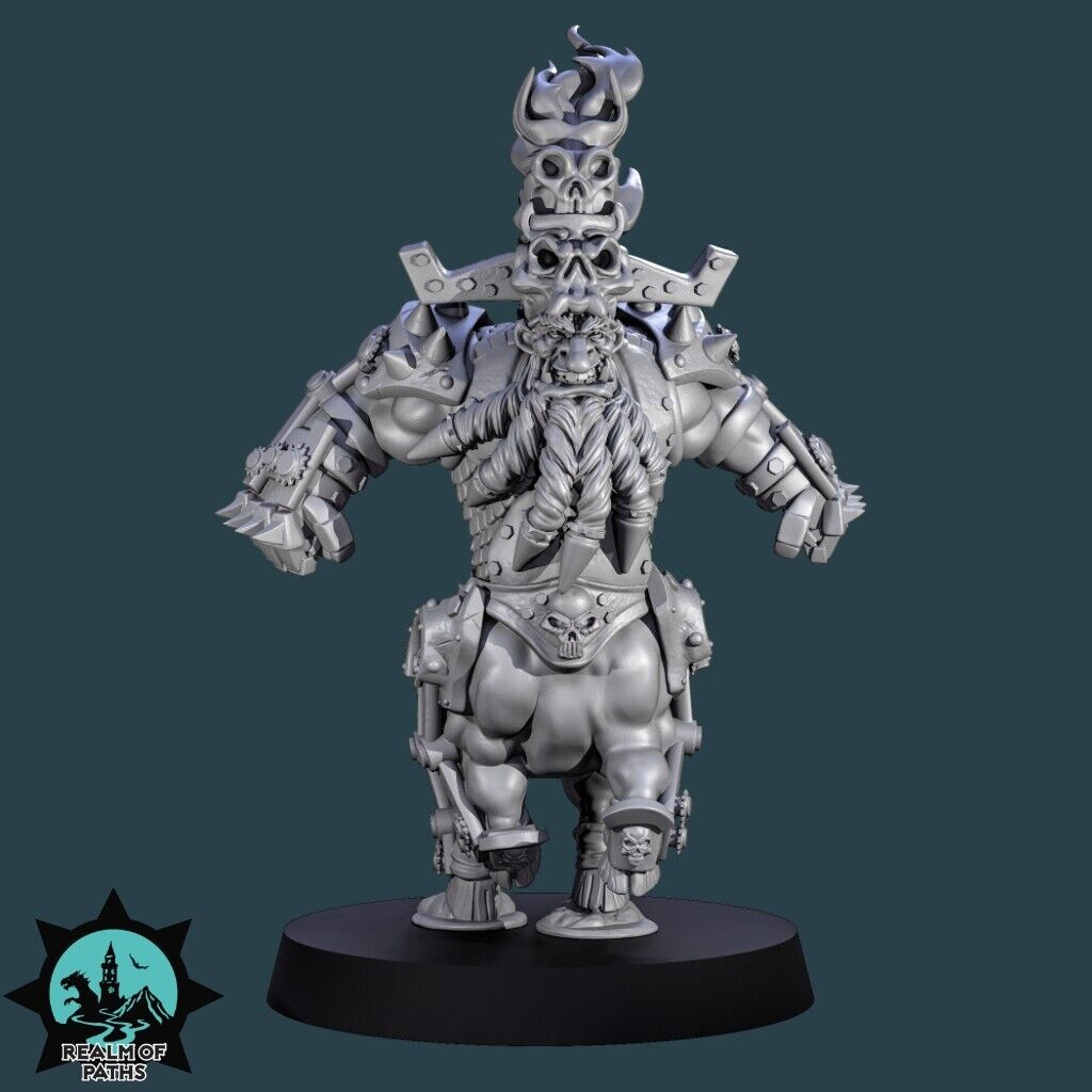 New Chaos Dwarf The Fire Mechanics Fantasy Football Team ROP