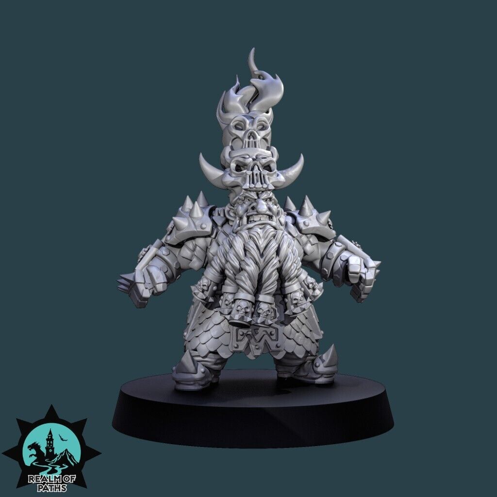 New Chaos Dwarf The Fire Mechanics Fantasy Football Team ROP