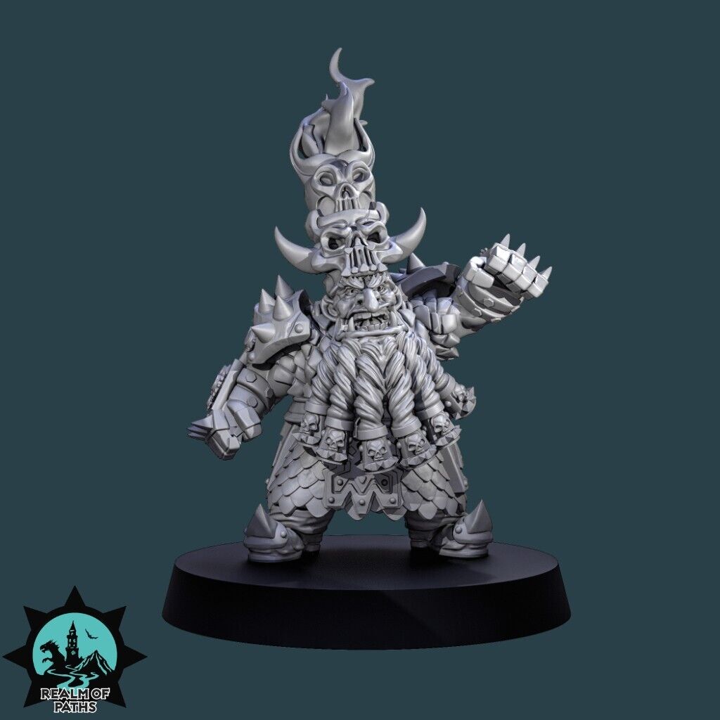 New Chaos Dwarf The Fire Mechanics Fantasy Football Team ROP