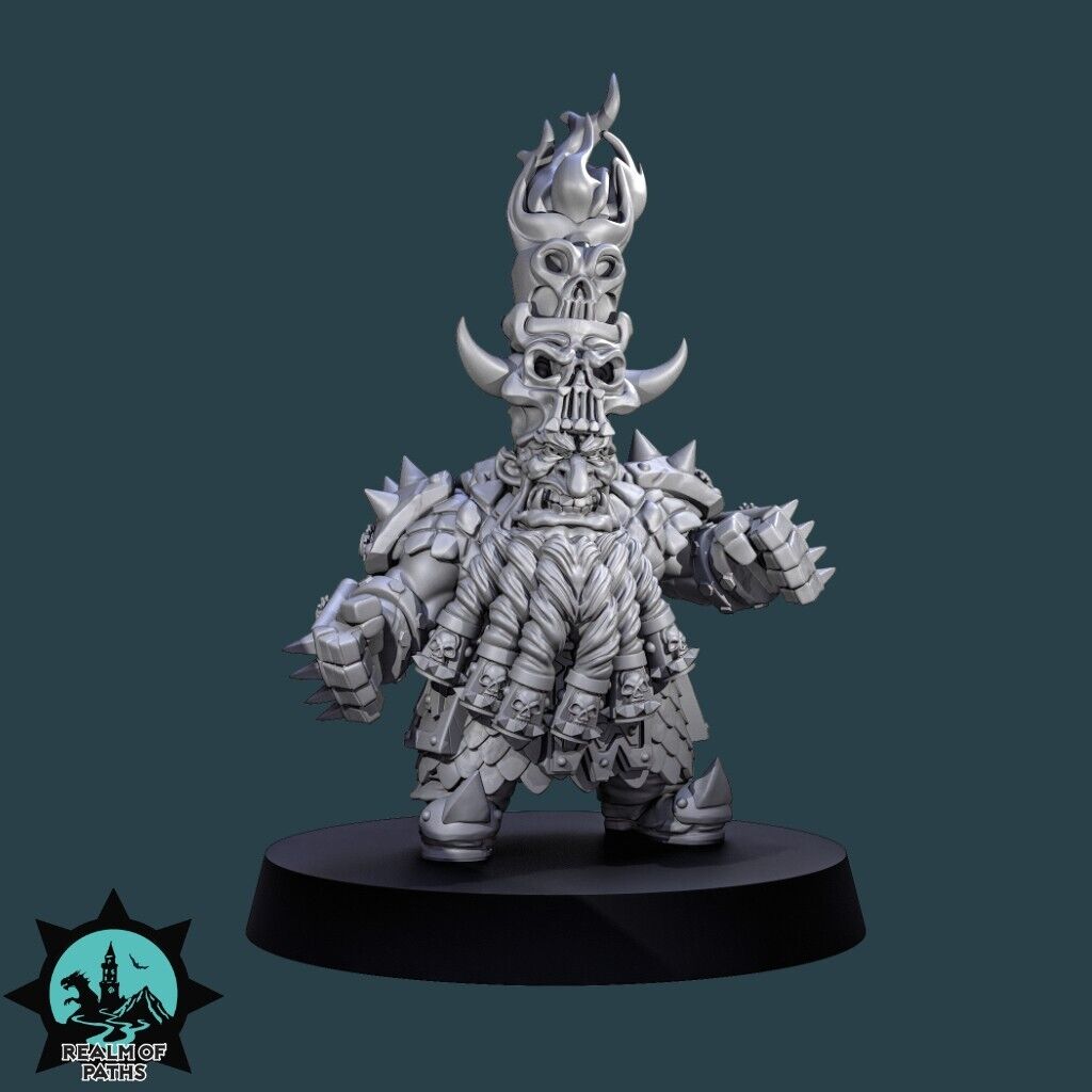 New Chaos Dwarf The Fire Mechanics Fantasy Football Team ROP