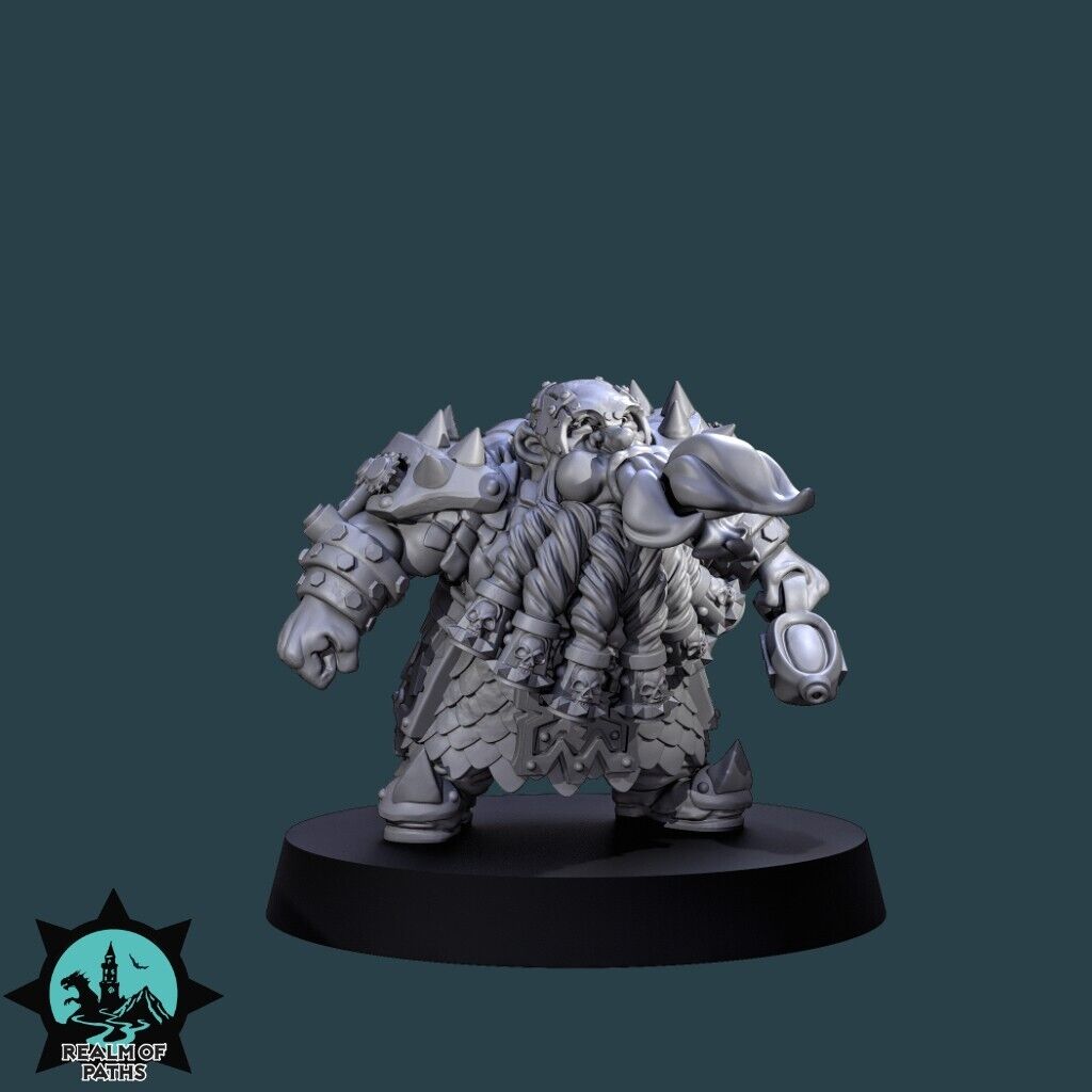 New Chaos Dwarf The Fire Mechanics Fantasy Football Team ROP
