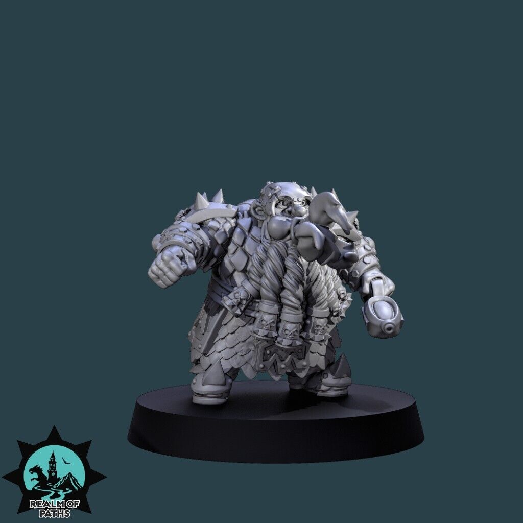 New Chaos Dwarf The Fire Mechanics Fantasy Football Team ROP